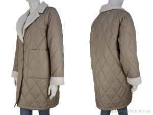 Куртка жіночі 9111 khaki-5 Aixiaohua хакі  оптом от Optomarket