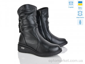 Купить Черевики жіночі 911T чорний к. Crumina чорний