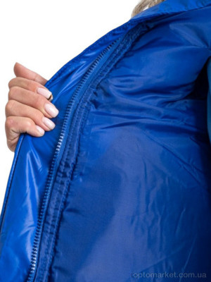 Куртка жіночі 9155 blue Massmag синій  оптом от Optomarket