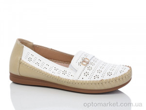 Купить Туфлі жіночі 916 white-beige Lavila білий