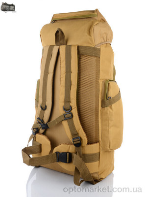 Рюкзак чоловічі 9188 brown Superbag коричневий  оптом от Optomarket