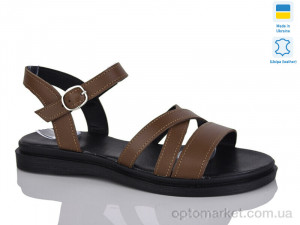 Купить Босоніжки жіночі 92 карамель к. Sali коричневий