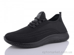 Купить Кросівки чоловічі 921 black піна Pet чорний