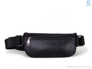 Бананка чоловічі 9226 black Sunshine bag чорний  оптом от Optomarket
