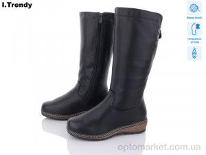 Купить Чоботи жіночі 9253-1 Trendy чорний