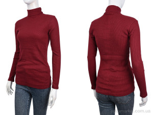 Водолазка жіночі 9376-14 bordo Red Hat бордовий  оптом от Optomarket