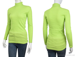 Водолазка жіночі 9376-6 green Red Hat зелений  оптом от Optomarket