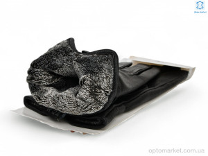 Рукавички жіночі 94-2 black олень Paidi чорний  оптом от Optomarket