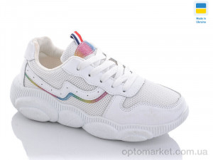 Купить Кросівки жіночі 9509-1 Dual білий