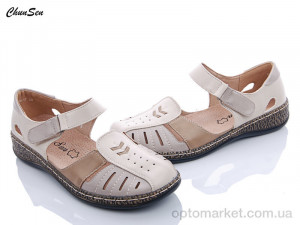 Купить Босоніжки жіночі 9516-7 Chunsen бежевий