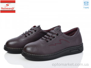 Купить Туфлі жіночі 962-10 Saimaoji бордовий