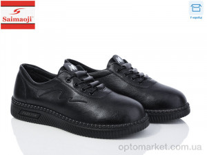 Купить Туфлі жіночі 962-1 Saimaoji чорний