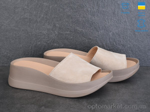 Шльопанці жіночі 96502-35 Ailinda бежевий  оптом от Optomarket