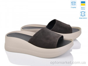 Купить Шльопанці жіночі 96502-55 Ailinda коричневий