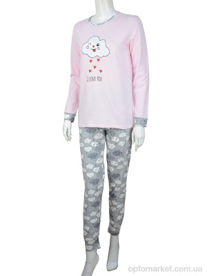 Купить Пижама жіночі 96689 grey Nicoletta сірий