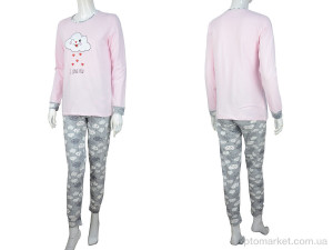 Пижама жіночі 96689 grey Nicoletta сірий  оптом от Optomarket