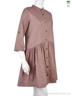 Купить Сукня жіночі 970 коричневий Vande Grouff коричневий