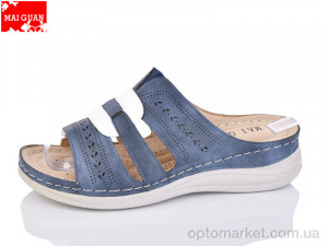 Купить Шльопанці жіночі 975-5 Maiguan синій