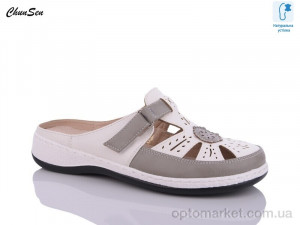 Купить Шльопанці жіночі 9763-5 Chunsen бежевий