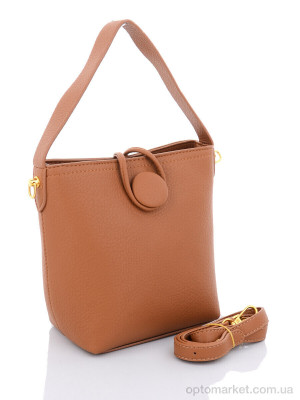 Купить Сумка женская 9805 brown Republic коричневий