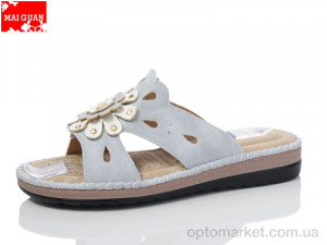 Купить Шльопанці жіночі 981-6 Maiguan сірий