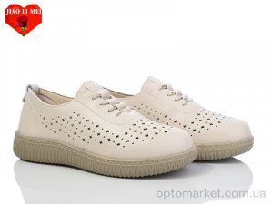 Купить Туфлі жіночі 981 Jiao Li Mei бежевий