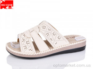 Купить Шльопанці жіночі 982-2 Maiguan бежевий