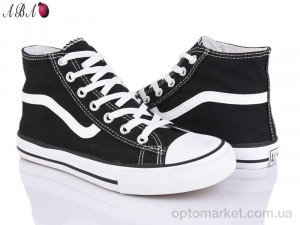 Купить Кеди жіночі 99-2-1 Aba чорний