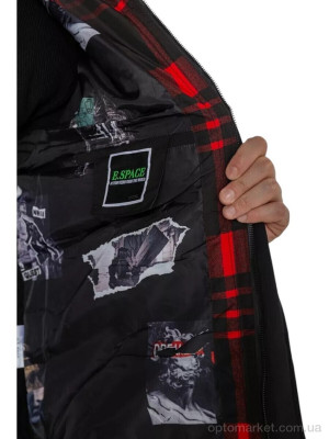 Жилетка чоловічі 99007 чорний Massmag чорний  оптом от Optomarket