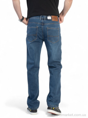 Джинси чоловічі 9909 синій Massmag синій  оптом от Optomarket