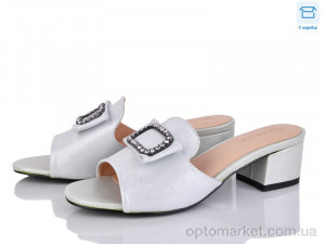 Купить Шльопанці жіночі 997-5 Carona срібний