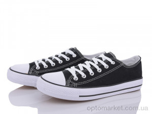 Купить Кеди чоловічі 999-1 black Wonex чорний