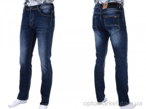 Брюки мужчины A2287 Fang Jeans синий  оптом от Optomarket