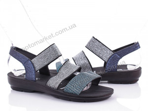 Купить Босоножки женские A7-7 Море серебряный