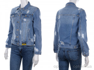 Куртка женские DN655 New jeans голубой  оптом от Optomarket