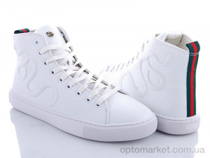 Купить Кроссовки мужчины F0017B-2 Gucci белый