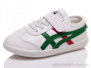 Купить Кеды детские Fashion F03M green (26-31) Fashion белый