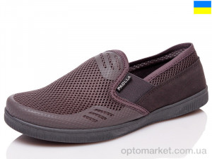 Купить Слипоны мужчины GR 116-2303 серый Gratis серый
