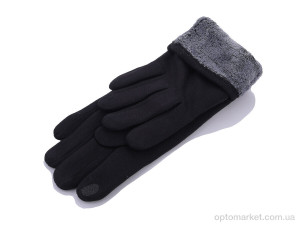 Рукавички чоловічі A-5 black A.idas чорний  оптом от Optomarket