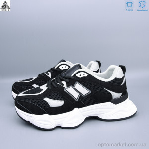 Кросівки жіночі A0025-15 шкіра піна Stilli чорний  оптом от Optomarket