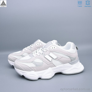 Кросівки жіночі A0025-26 шкіра піна Stilli сірий оптом от Optomarket