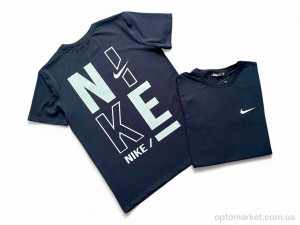 Футболка чоловічі A003-3 navy Verton синій  оптом от Optomarket