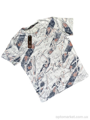 Купить Футболка чоловічі A003-4 white Hedricy білий