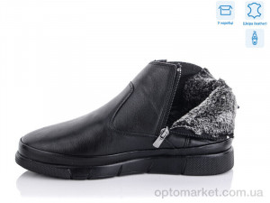 Черевики чоловічі A006 Boots чорний  оптом от Optomarket