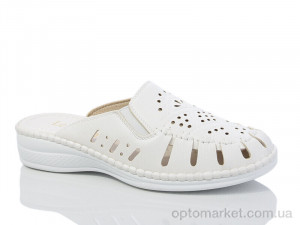 Купить Шльопанці жіночі A01-1-1 Leguzaza білий