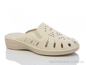 Купить Шльопанці жіночі A01-1-2 Leguzaza бежевий