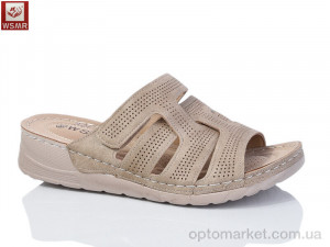 Купить Шльопанці жіночі A01-4 WSMR коричневий