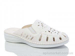 Купить Шльопанці жіночі A01-8-1 Leguzaza білий