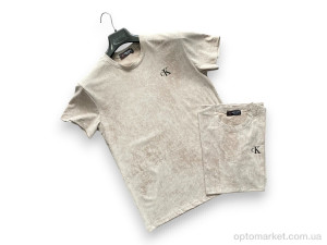 Футболка чоловічі A010-1 beige Verton бежевий  оптом от Optomarket