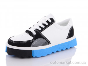 Купить Кросівки жіночі A016 KMC білий